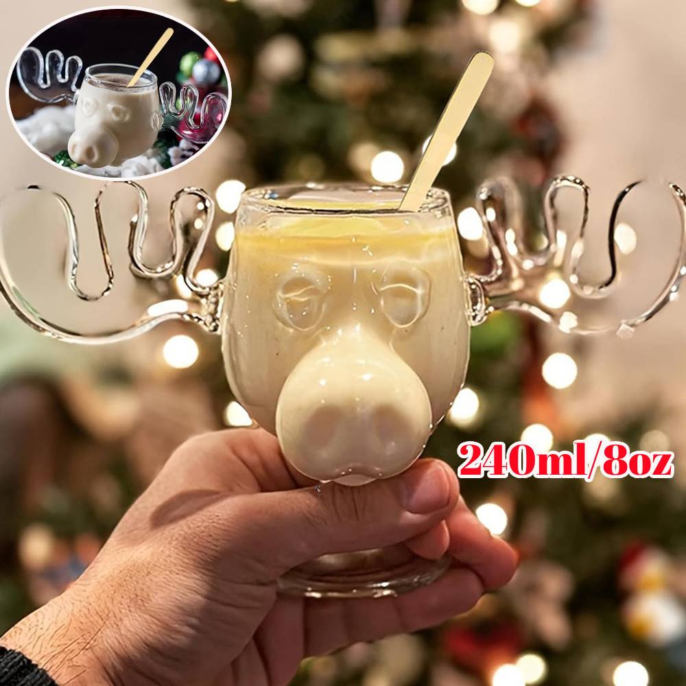 240 ml 8 Unzen Weihnachtsferien Elchbecher Weih... – Grandado