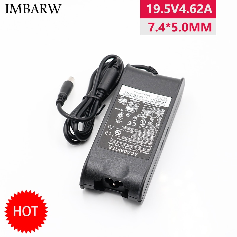 19.5V 4.62A 90W AC Adapter For dell Latitude D505 D510 D800 D810 D820 E5530,E5400,E6500,M70 Laptop Power Charger Supply