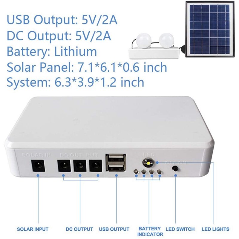 Kit Pannello Solare 30W 12V Portatile - Per Casa, Campeggio Ed Emergenze - Foto 7