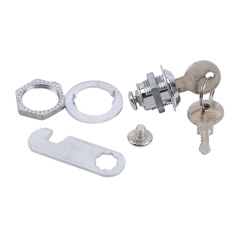 Zinc Alloy Mailbox Cabinet Lock Keyless Cam Lock for Boat Door Bus Cabinet Toolbox Hand Screw Hardware Locks