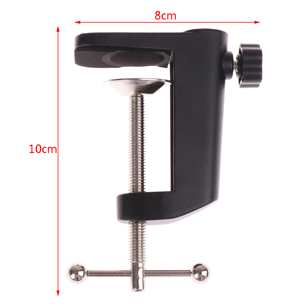 Braçadeira De Montagem De Mesa De Metal Pesado, Microfone Suspensão Boom Scissor Braço Stand Holder, 1Pc: Default Title