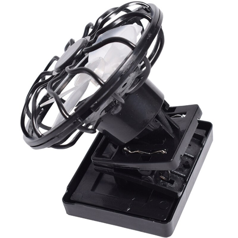 Solar Fan Clip Cap Ventilator Met Clip Solar Kleine Ventilator Elektrische Ventilator Outdoor Draagbare Ventilator