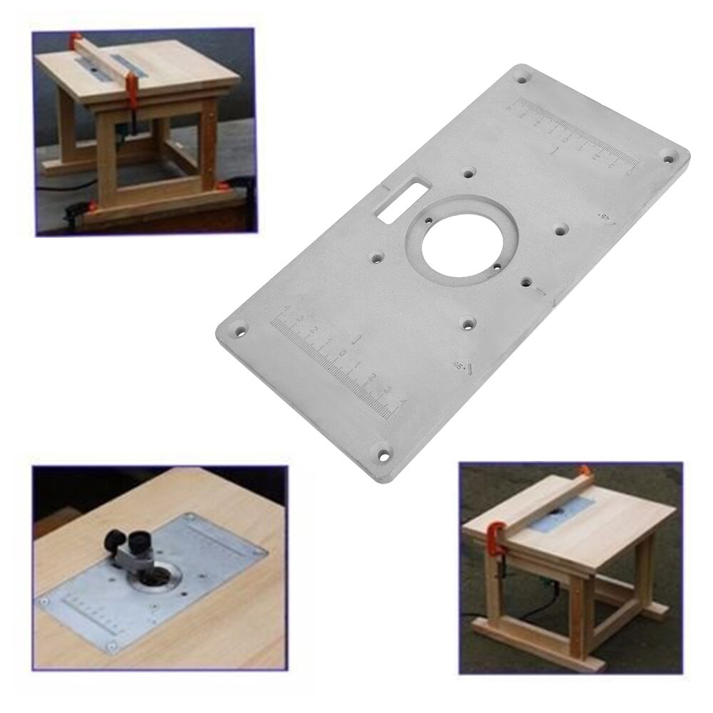 235mm x 120mm x 8mm Aluminum Woodworking DIY Route... – Grandado