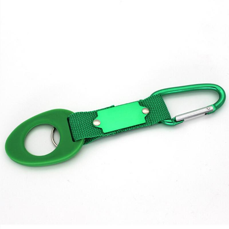 Sneck Lanyards For Keys Nylon Water Bottle Buckle Hook Water Bottle Holder Clip Outdoor Carabiner Climb For Camp Holder Tool: Green