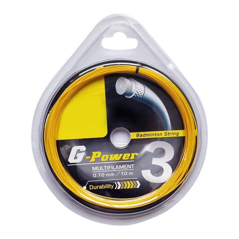 Badminton entraînement raquette ligne de ficelle noir blanc rouge rose Fluorescent jaune ambre jaune Badminton sport accessoires: green