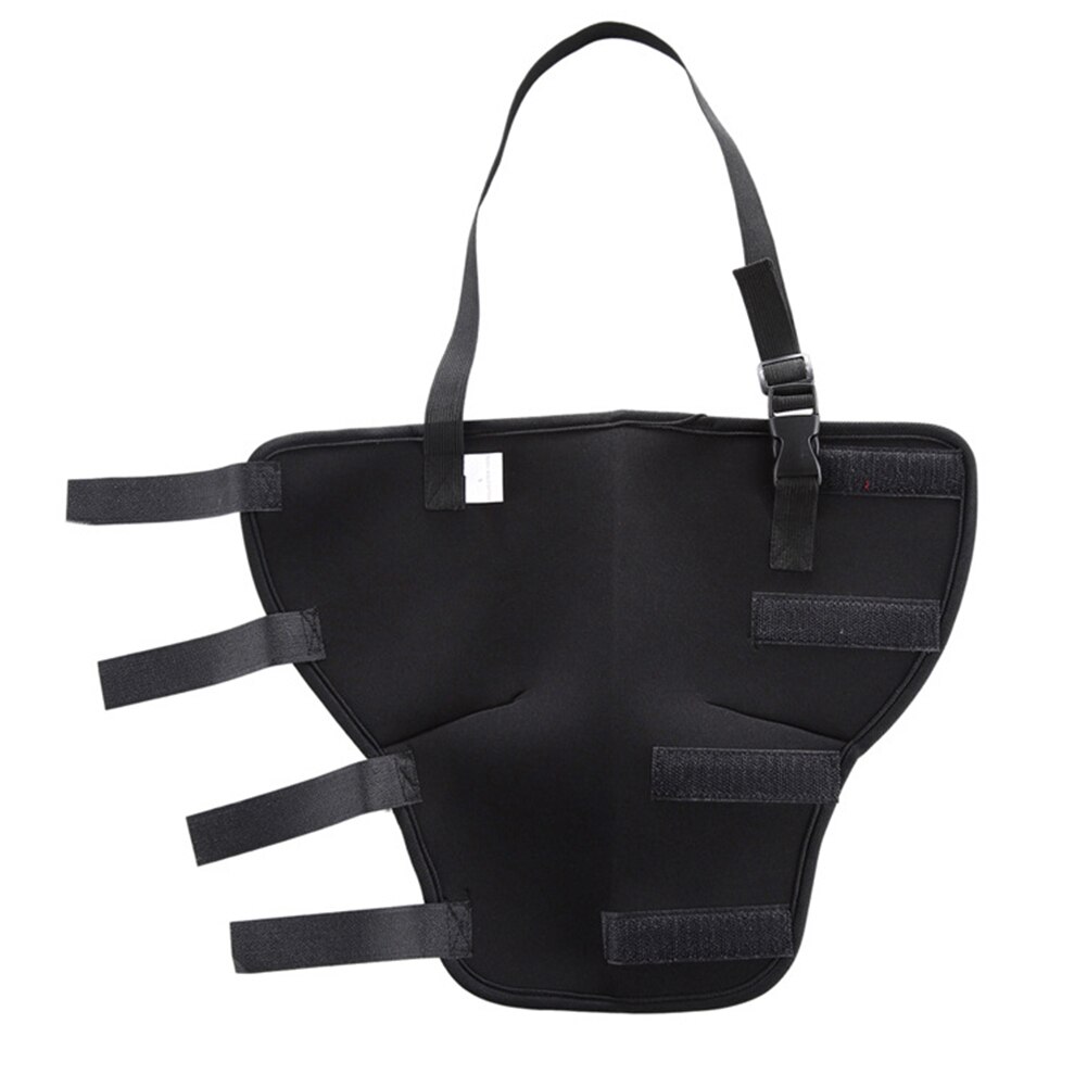 1pc Walking Pet Knee Pad Support Brace Joint Wrap Dog Wound Protector Hind Leg Injury Recover Hock Aid Tool Fixed Breathable: Right / S