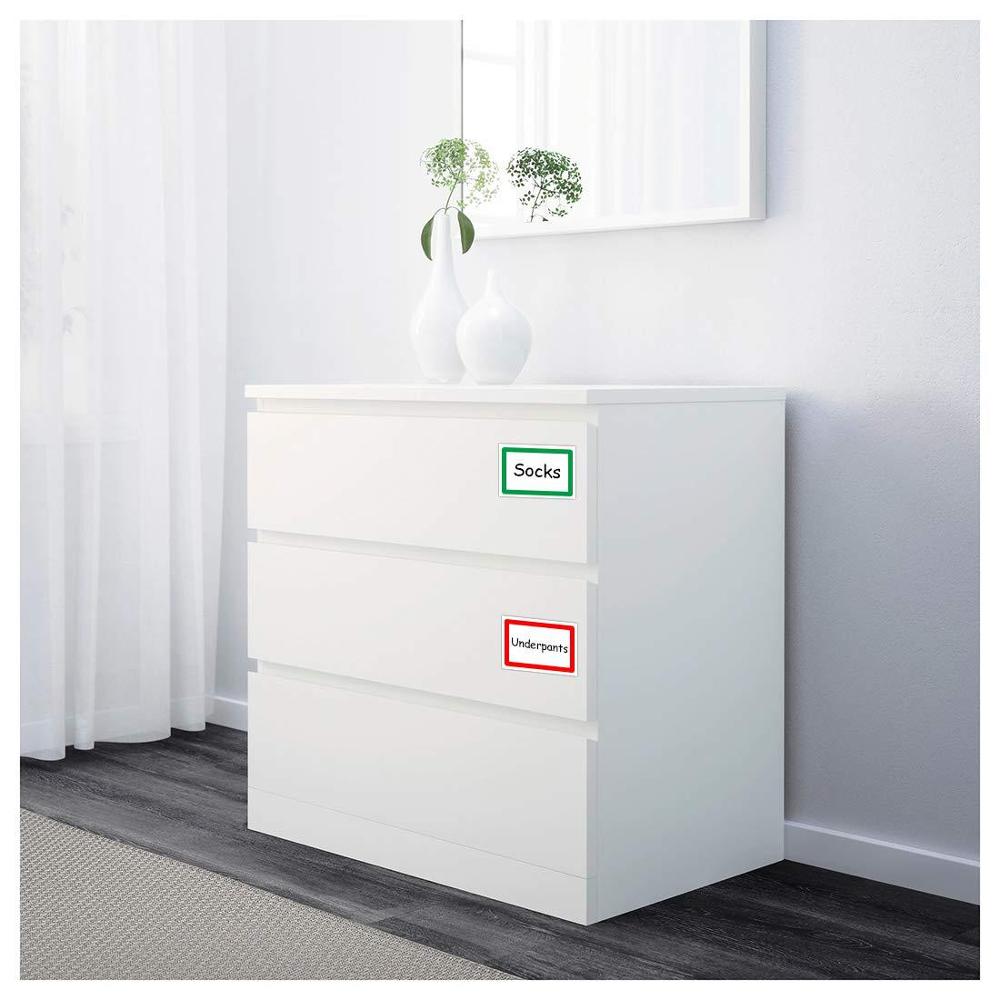 150 Pcs/roll Kleurrijke Plain Naam Stickers Naam Tags Stok Op voor Kids, Muur, bureau voor school leraar bieden briefpapier sticker