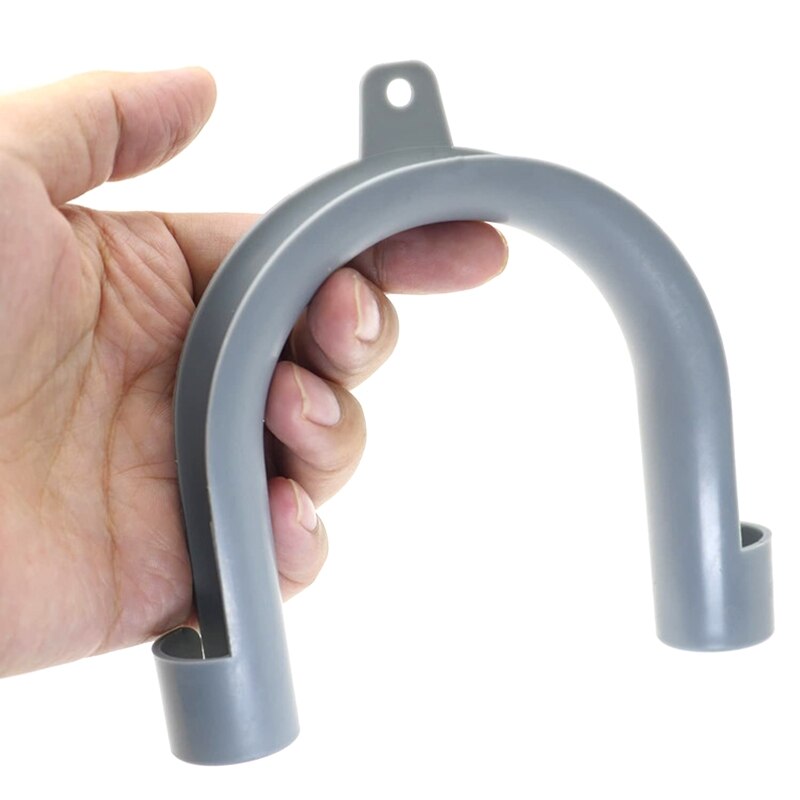 O conjunto universal do guia da mangueira de drenagem da forma de u se encaixa todo o suporte da mangueira do grampo da mangueira da descarga da máquina de lavar roupa