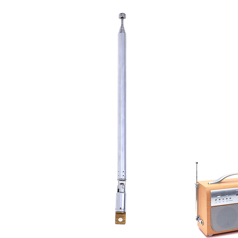 Antena telescópica da antena da tevê da substituição 765mm de 7 seções para a rádio tv por atacado