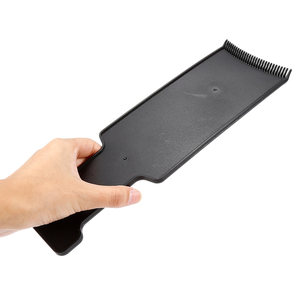Schwarz kunststoff Salon pinsel bleichen Farbton kamm dauerwelle anwendung farbstoff färbung friseur Styling werkzeuge pinsel werkzeug