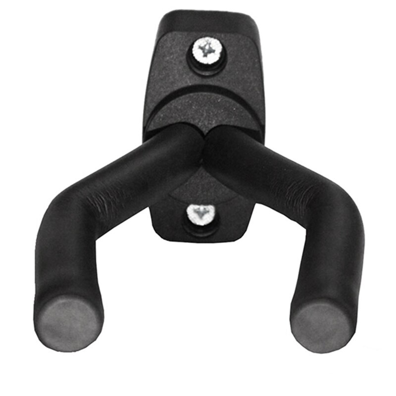 8 x Guitar Hanger Hook Holder Wall Mount Display Acoustic Guitar Stand Ukulele Bass Mandolin Banjo Wall Mounts Hangers Black