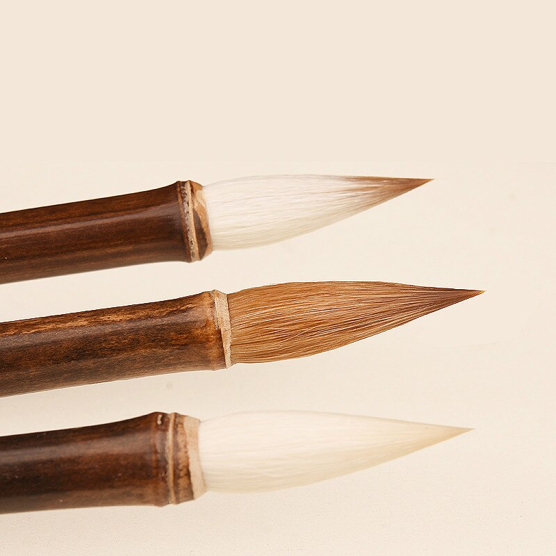 Calligraphy Painting Brush Pen Set Medium Regular Running Script Writing Calligraphie Brush Tinta China Landscape Painting Brush