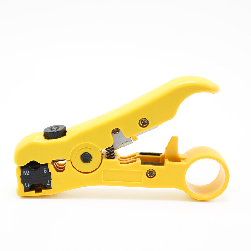 xintylink Network rj45 tester tool wire RJ11 rj12 line telephone 8p8c 6p4c rg45 rg rj 45 ethernet cable lan serial test LAN: yellow wire stripper