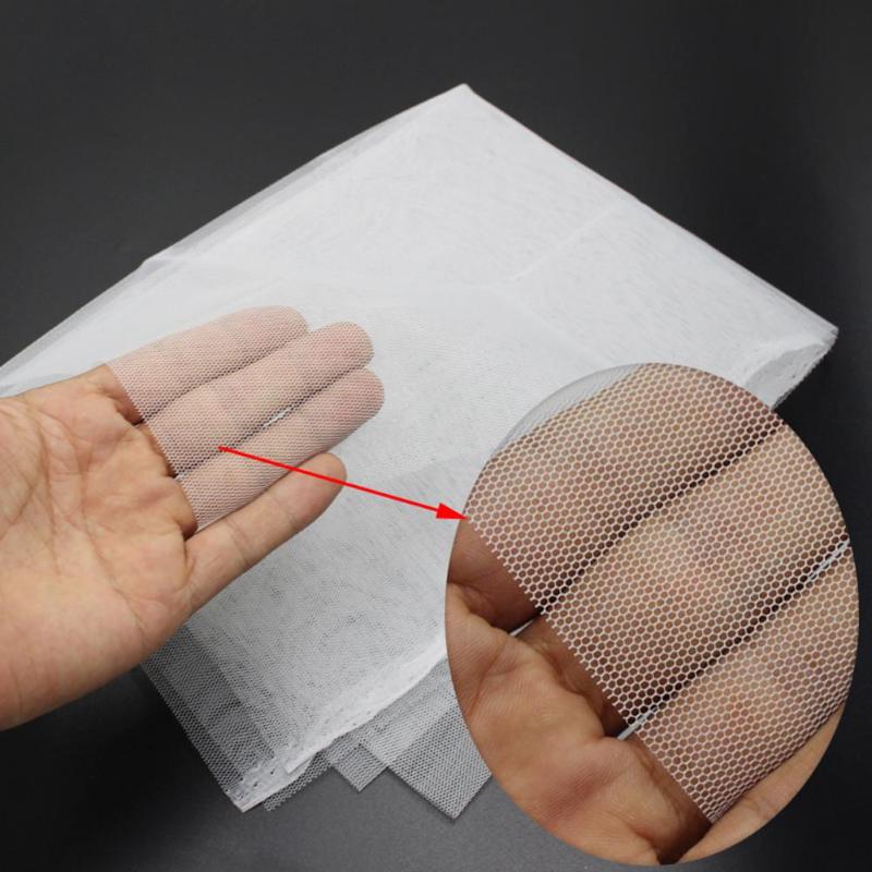 Vit nylon filter mesh tyg tyg vatten flytande stam polyester tyg nål nätverktyg