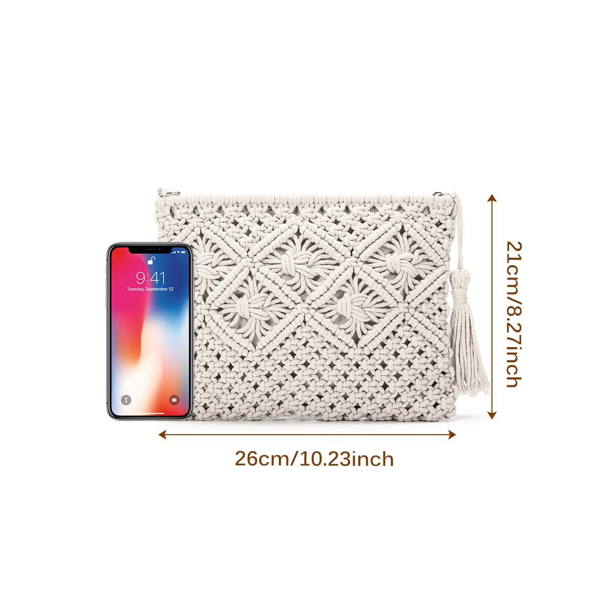 neue Kupplung Geldbörsen für Frauen Quaste Stroh Handtasche Schulter Tasche Jahrgang Handwoven Tasche Sommer Strand Tasche