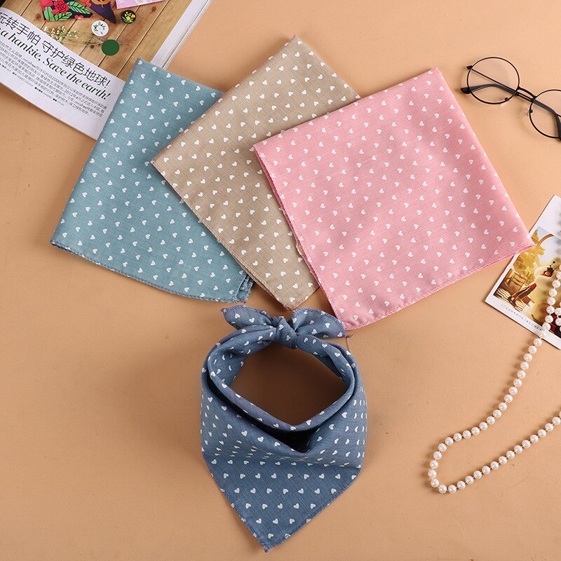 baby boy girl Children's soft Cotton Scarf Kid Neckerchief Collar Kids Collar Square scarf bib