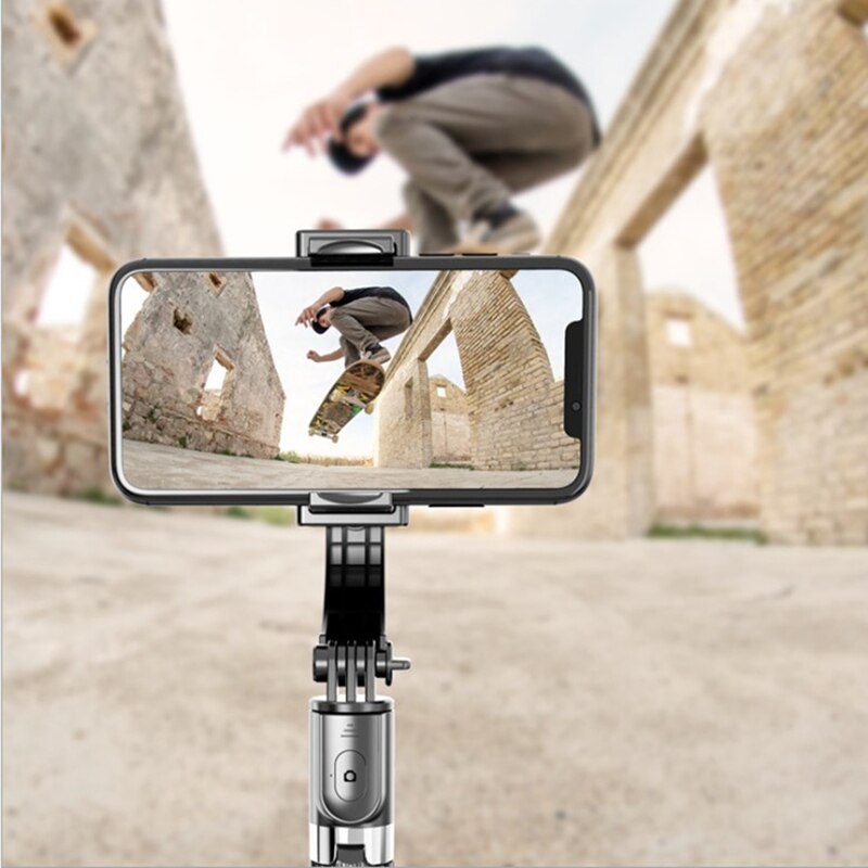 MAMEN L08 Del Telefono A Mano Stabilizzatore Bastone Selfie Treppiede con Telecomando Bluetooth per iOS/androide Smartphone Universale