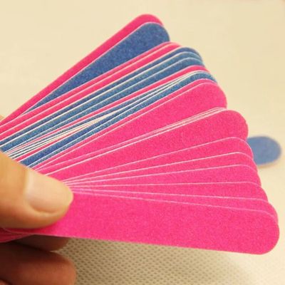 100 Stück Nagelfeilen Aus Holz – Doppelseitig Mit 180/240er Körnung, Einweg, Für Maniküre & Pediküre