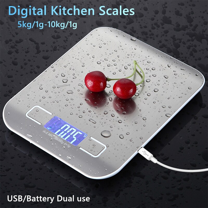 Portable Home LCD Display Digital Electronic Scale Kitchen Mini Food Weight Precision Scale