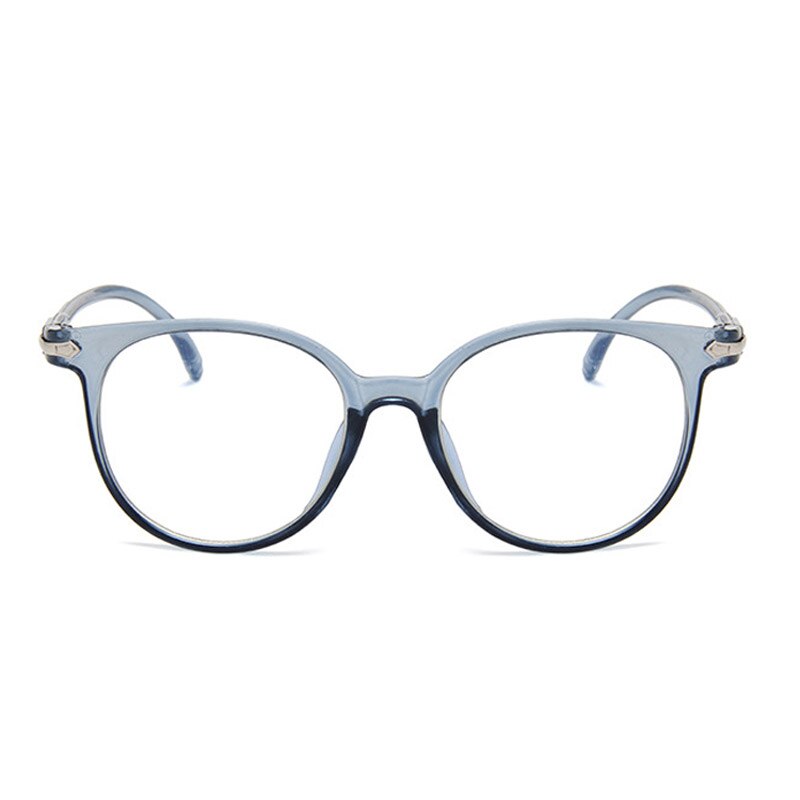 Women Spectacle Optical Frame Glasses Clear Lens Lady Vintage Computer Anti-Radiation Eyeglasses @ME88: Blue