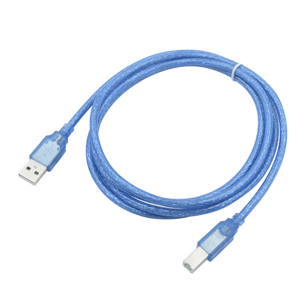 1/1.8/3/5/10m High Speed USB Printer Cable 480 mpbs USB 2.0 Printer Data Cable Scanner Cord Printer DAC USB Printer for Canon