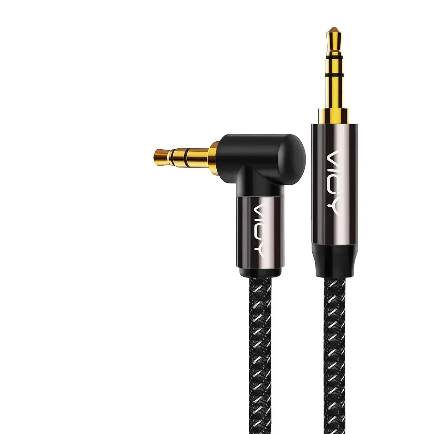 3.5mm Hoofdtelefoon Verlengkabel 3.5mm TRS Jack Man-vrouw Stereo Aux Koord voor Oortelefoon Smartphone Laptop luidspreker Auto Etc: WHITE / < =0.5m