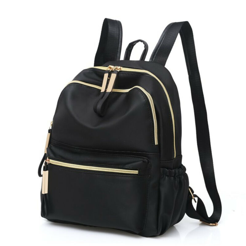 wasserdichte Oxford Rucksack Rucksack Frauen Schwarz Schule Taschen für Teenager Mädchen Große Kapazität Reise Tote Rucksack