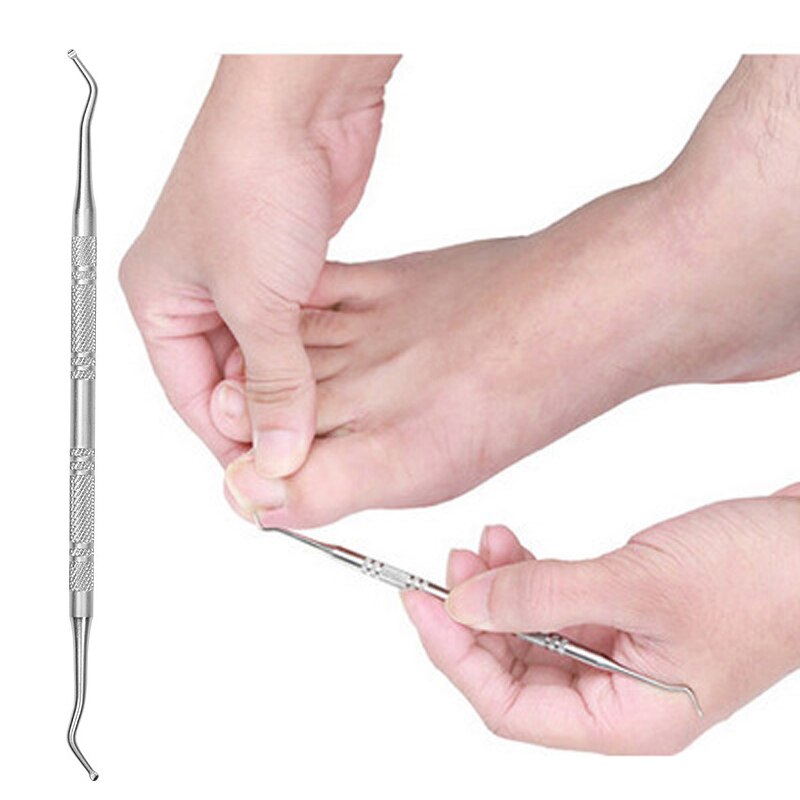 Nagelriem Pusher Gereedschappen Dode Huid Cuticula Remover Cleaner Manicure Nail Art Gereedschap Set Rvs Toe Nail Trimmer Cutter
