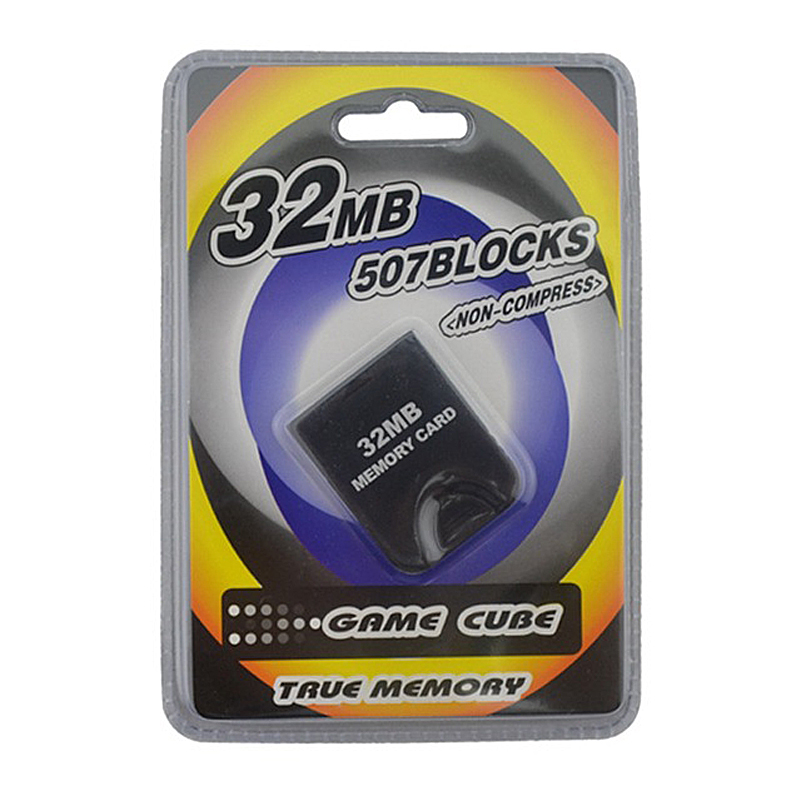 8/16/32/64/128 MB Memory Card for the Nintendo Gamecube Wii Game: 32MB