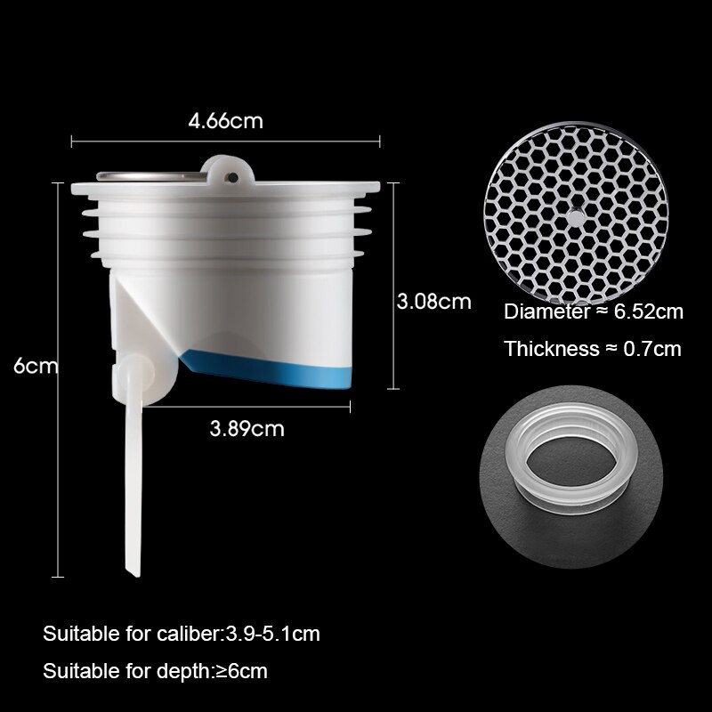 Afvoerputje Deodorizer Anti-Geur Drain Kern Deodorant Klep Wc Anti-0dor Anti-geur Kern Riool Afdichting Lek Sifon bad Plug: B2