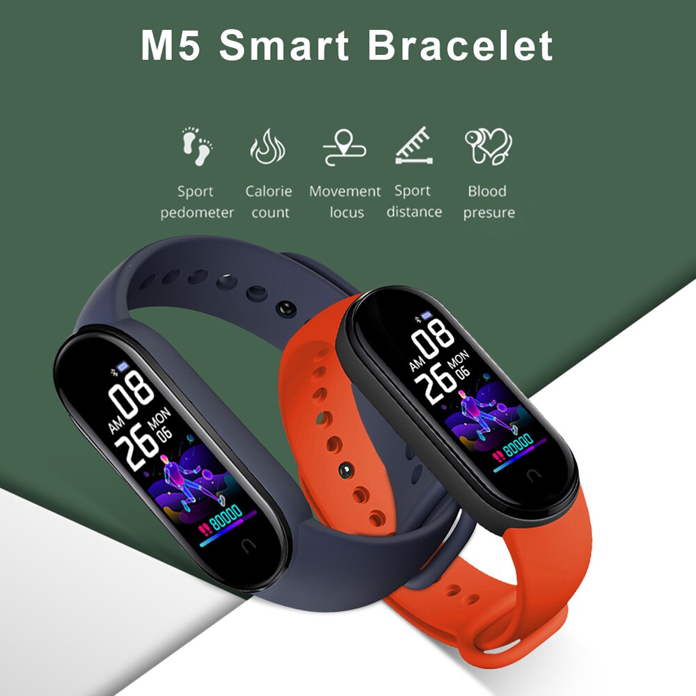 Fitness Heart Rate Tracker Activity Tracking Watch with Heart Rate Monitor Smart Wristband Pedometer for Men and Women Children