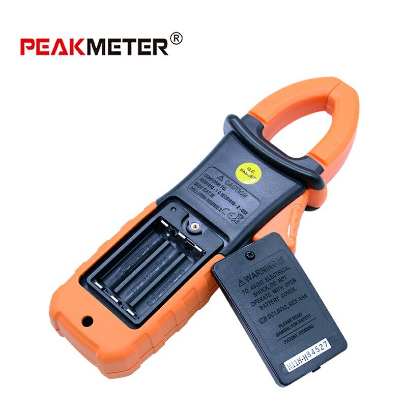 PEAKMETER PM2008B Autorange digital ac ampere meter clamp metro equal 4000 Counts