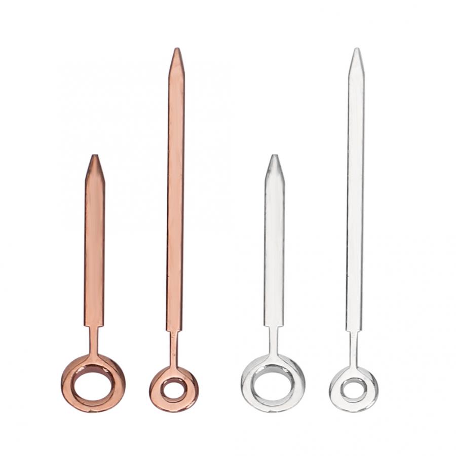Horloge Accessoire Tool Kit 2Set Horloge Vervanging Minuut Uur Handen Horloge Fit voor GL20 Beweging Goud + Zilver Horloge onderdelen: Default Title