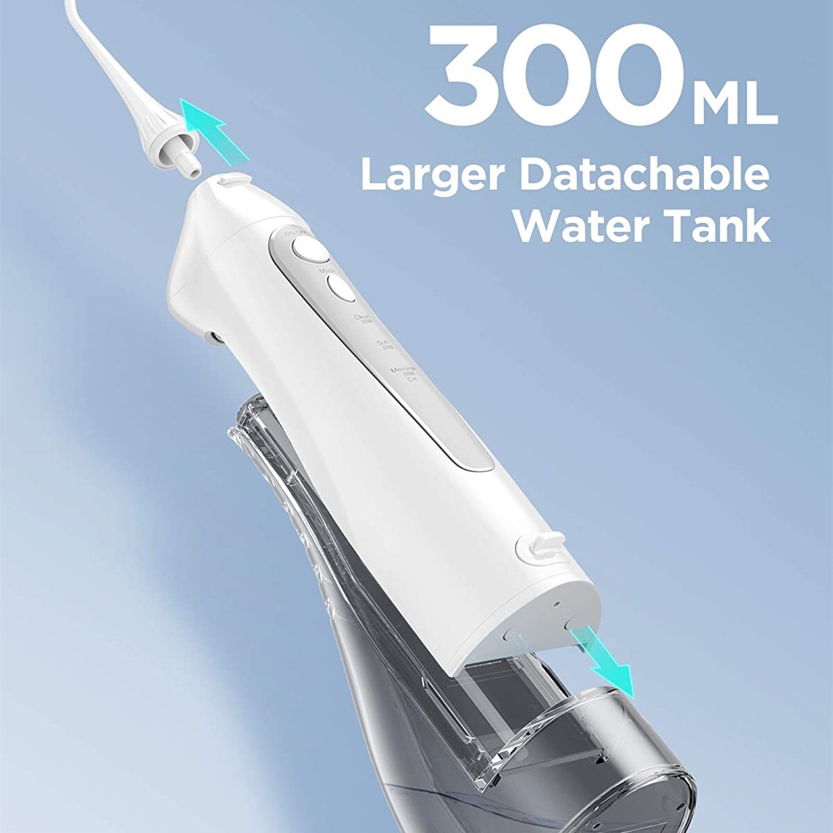 Oral Irrigator Zahn Wasser Jet Wasser Flosser 3 Modi Große Wasser Panzer Tragbare Wasserdichte Elektrische Zähne Reiniger für Zähne