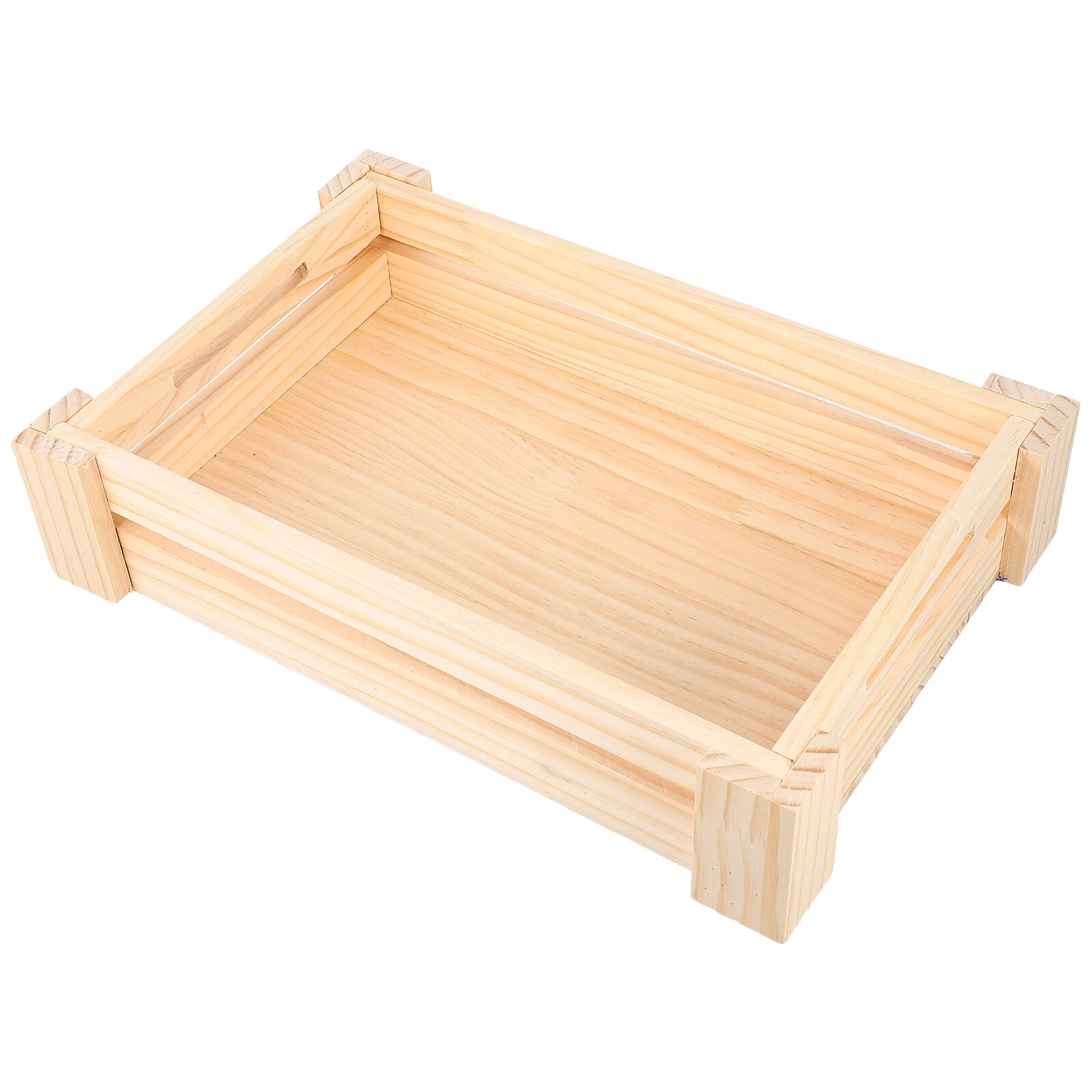 Rabbit Hay Feeder Rack Small Animals Nest Wooden Bunny Hay Manger