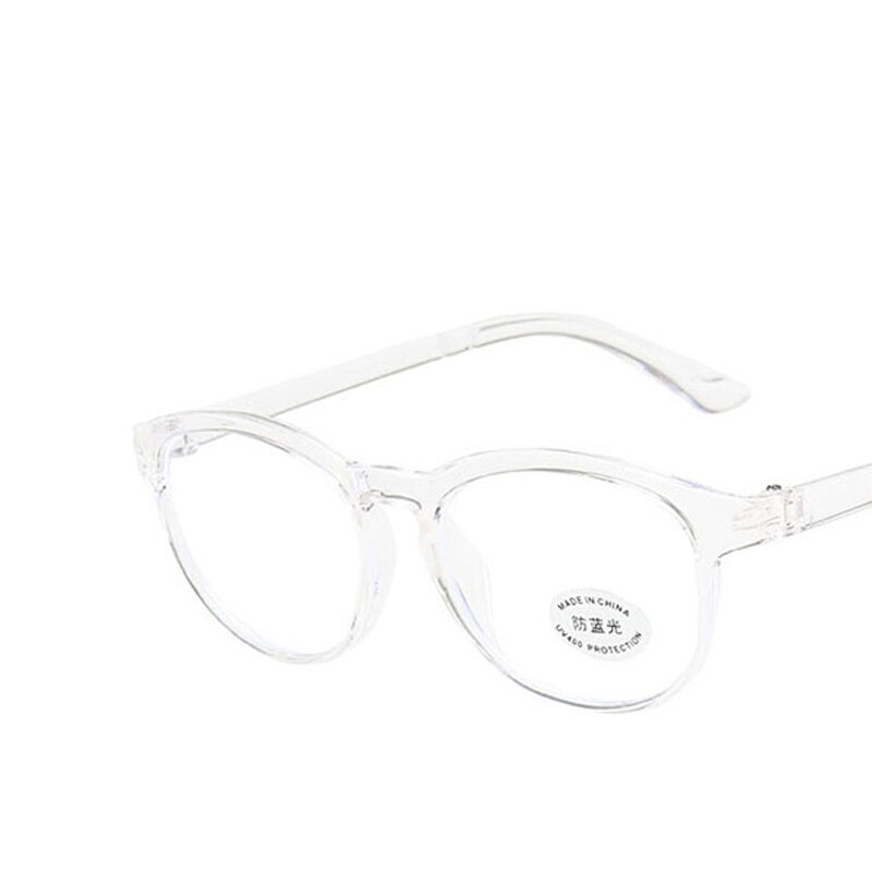ZUIDID Blue Light Blocking Kids Glasses Spectacles Anti Eyestrain Decorative Eyewear Child Girl Optical Lens Round Eyeglass Boys: C6 Transparent