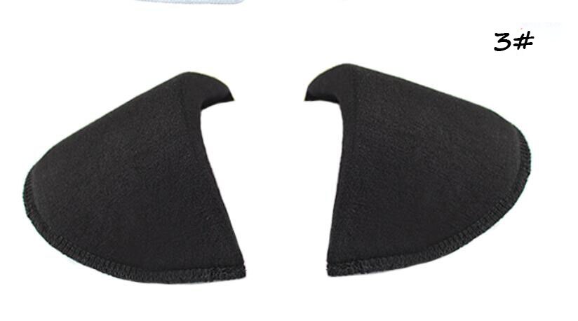 2 par 1.5cm färgglada mjuka leopardfibrer axelvadd för kavaj/t-shirt kläder sömnad dekorera tillbehör  s0479h: Nr .3