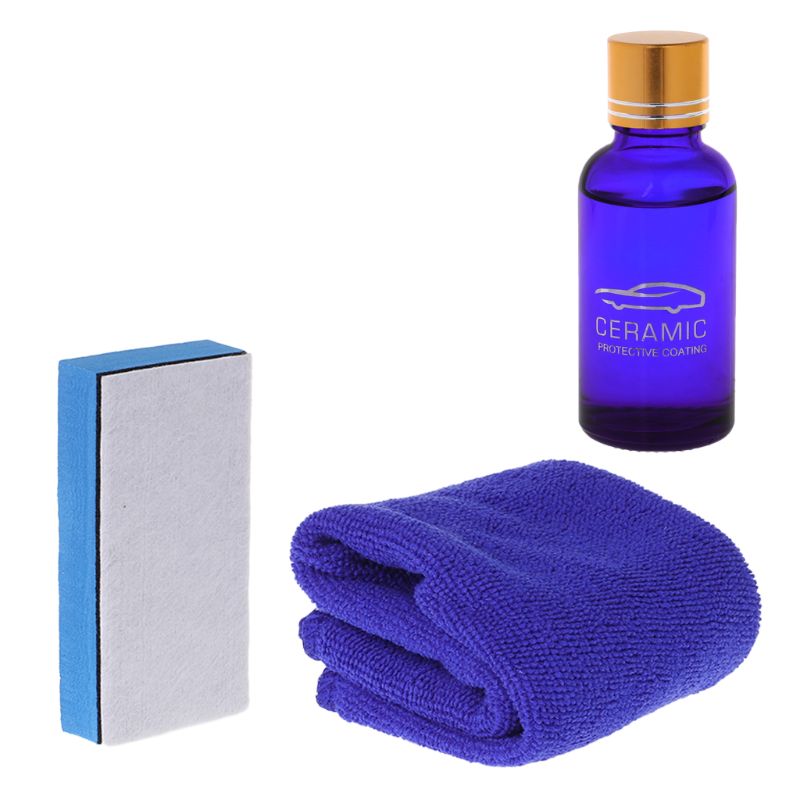 30ML 9H Car Super Hydrophobic Glasscoat Liquid Ceramic Coat Polish Anti-scratch E7CA