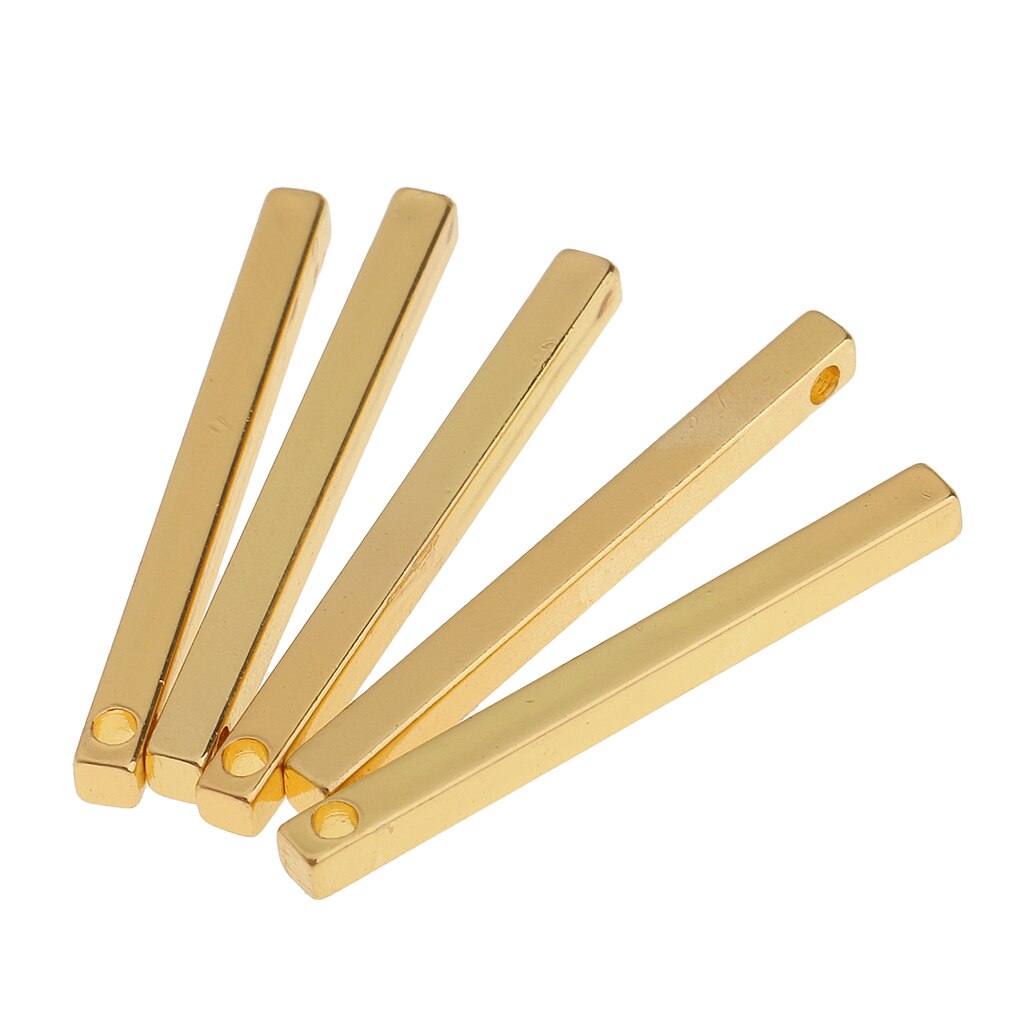 20 Pcs Legering Koper Stick Hangers Bedels Met Gat Sieraden Bevindingen Voor Maken Oorbellen Ambachten Diy