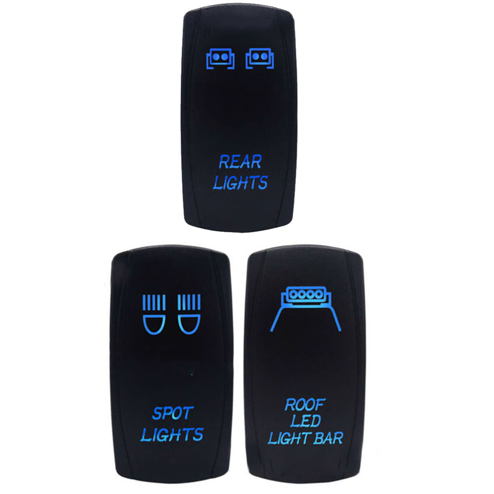 ATV Quad Bike Rocker Switch Rear Spot Roof Light F... – Grandado
