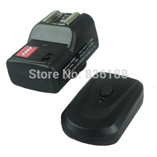 JINTU Studio-disparador de Flash de cámara remoto inalámbrico, 16 canales, con receptor para NIKON D3200, D7500, D5500, D5600, D3400, D90, D80, D60