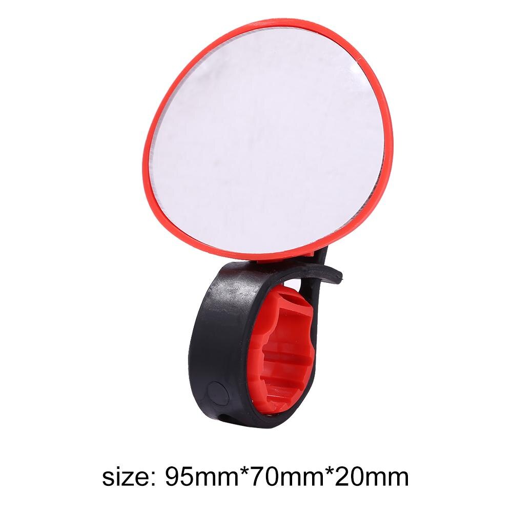 Mini Helm Achteruitkijkspiegel Voor Fiets - 360° Verstelbaar, Kristalhelder Zicht, Aluminiumlegering, 170x60 Mm - Geschikt Voor Helm Of Bril, Verbetert De Rijveiligheid