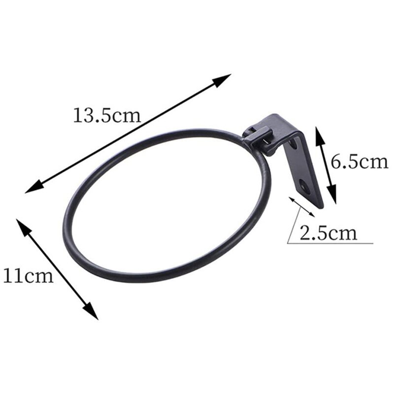 6 stuks plantenbakring bloempothouder muur voor huis tuin balkon buiten bloempot plantenbakhangers