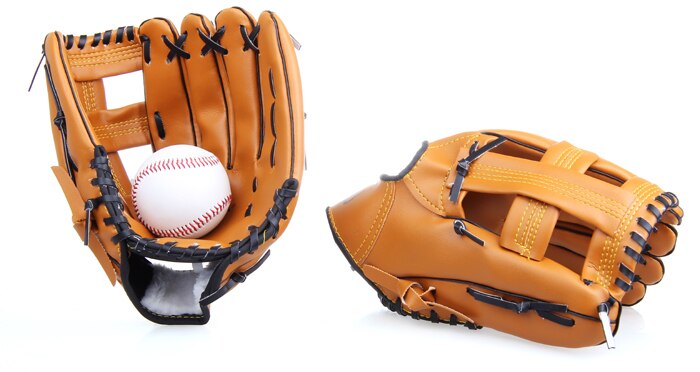 Mannen Batting Handschoenen Kids Lederen Rechts Baseball Handschoen Apparatuur Praktijk Hand Gants Guante Beisbol Sportkleding BJ50ST