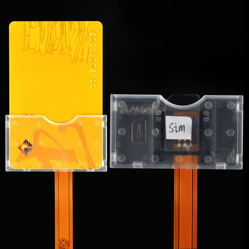 Micro Reverse SIM To SIM Feeder Reader Card Extender Cable Suitable For Huawei B618 B818 B715 Converter