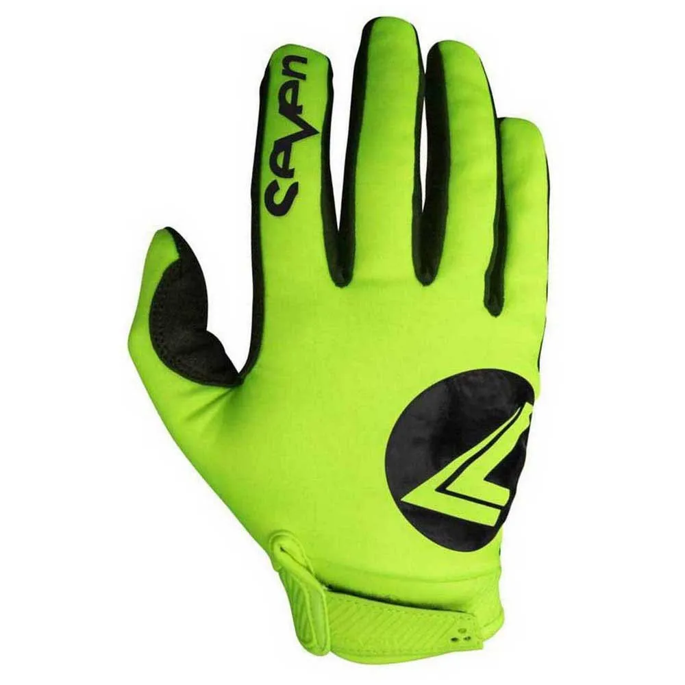 Gants de Motocross Seven MX d'hiver, gants de Moto chauds, gants de Moto tout-terrain, gants de vélo de saleté vtt: green / M