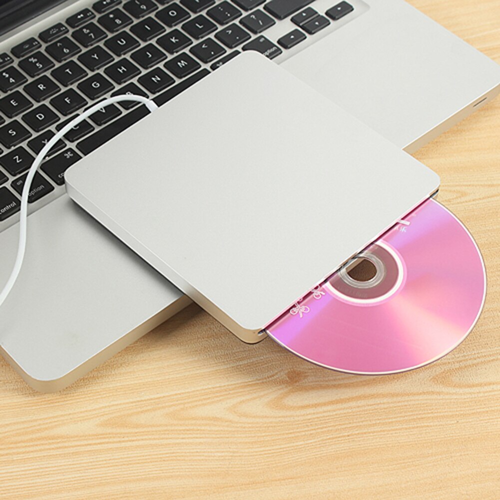 Usb Externe Cd Rw Brander Externe Dvd Optische Drive Recorder Draagbare Voor Macbook Air Pro Imac Voor Mac