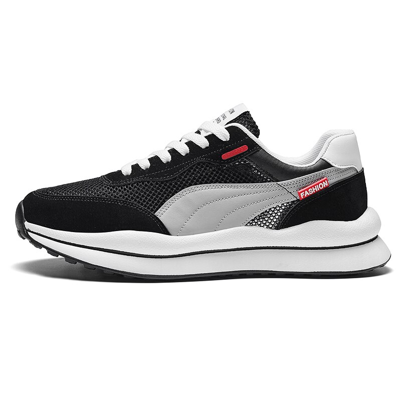 Zapatos de Golf clásicos para hombre, zapatillas deportivas de malla transpirable sin clavos, antideslizantes, para caminar: 02 / 8,5