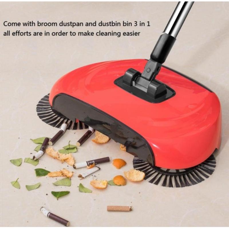 Household Cleaning Sweeping Machine Sweepers Dustpan Stainless Steel Hand Push For Mother Easily Household Cleaning Smart Vacuum