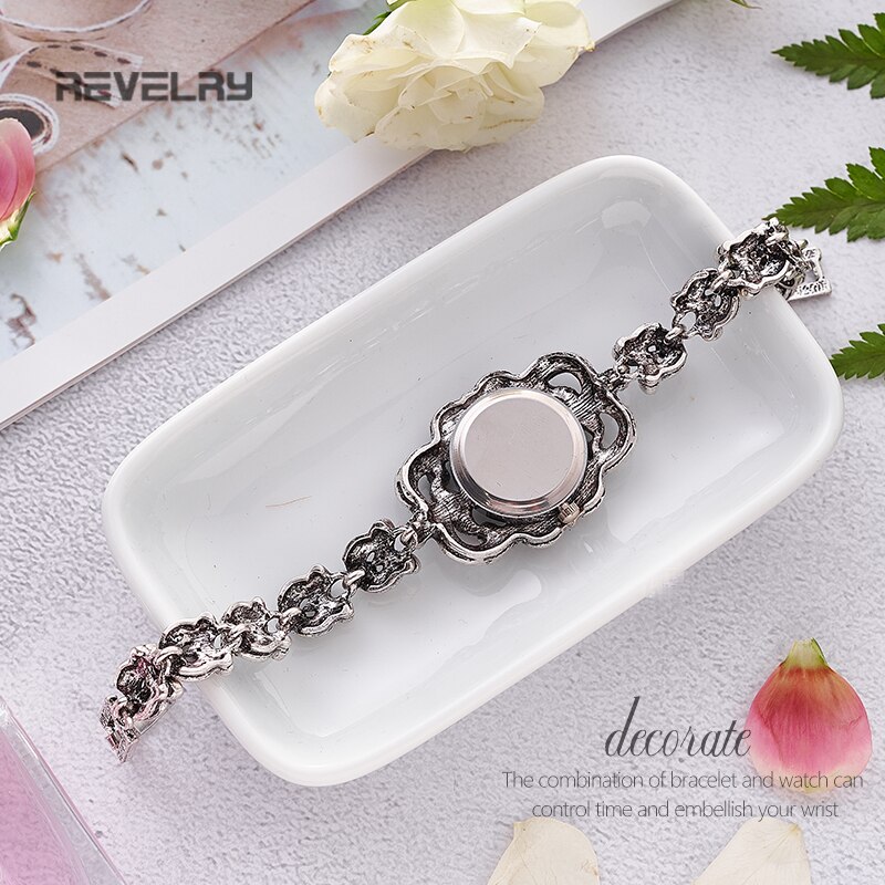 REVELRY Luxury Bracelet Watches Women Quartz Watches For Reloj Mujer Ladies Wrist Watch relogio feminino